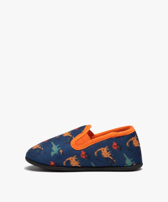 Chaussons garçon à motifs dinosaures vue3 - GEMO 4G GARCON - GEMO