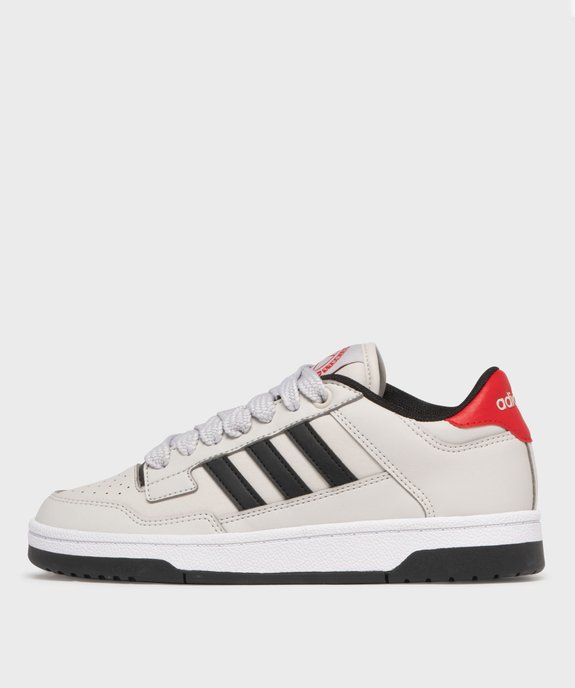 Baskets RapidCourt Low à larges lacets garçon - Adidas vue2 - ADIDAS - GEMO