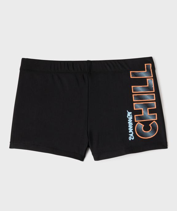 Maillot de bain boxer imprimé garçon vue1 - GEMO (JUNIOR) - GEMO
