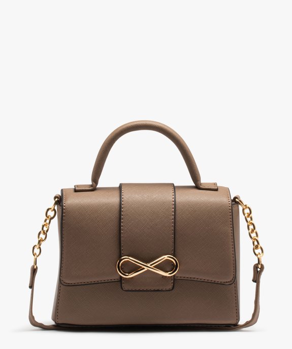 Sac besace compact à bandoulière chaîne vue1 - GEMO (ACCESS) - GEMO