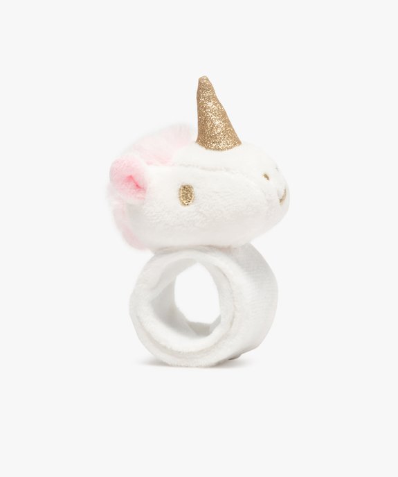 Bracelet enfant peluche licorne vue1 - GEMO - GEMO
