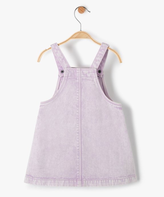 Robe bébé fille coupe salopette - LuluCastagnette vue3 - LULUCASTAGNETTE - GEMO