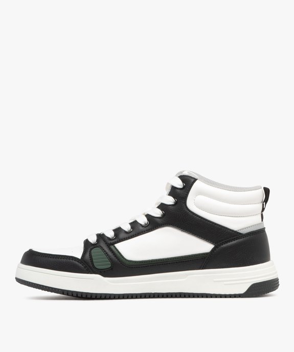 Baskets homme mid-cut à lacets style casual vue4 - 5 MILES - GEMO