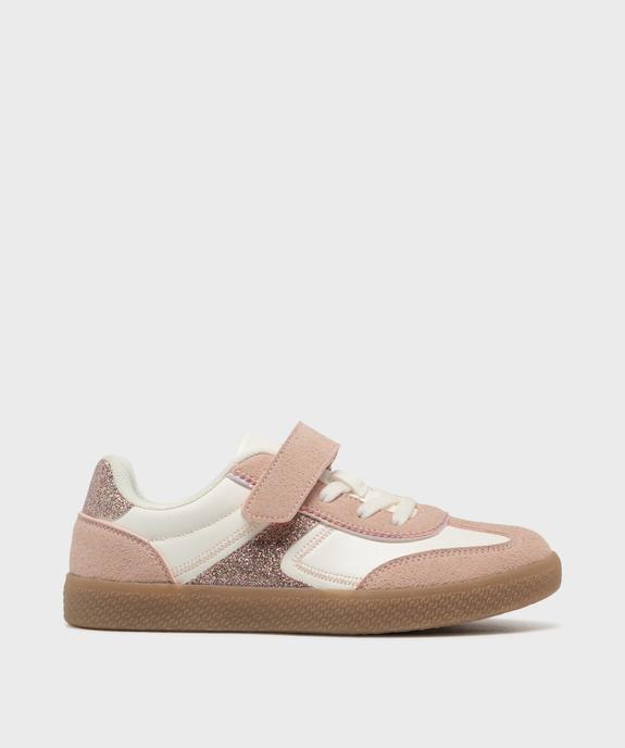 Baskets à scratch avec touches pailletées fille - Lovely Wings vue1 - LOVELY WINGS - GEMO