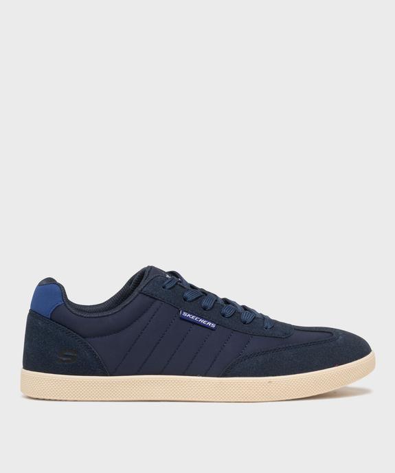 Tennis en toile à lacets homme - Skechers vue1 - SKECHERS - GEMO