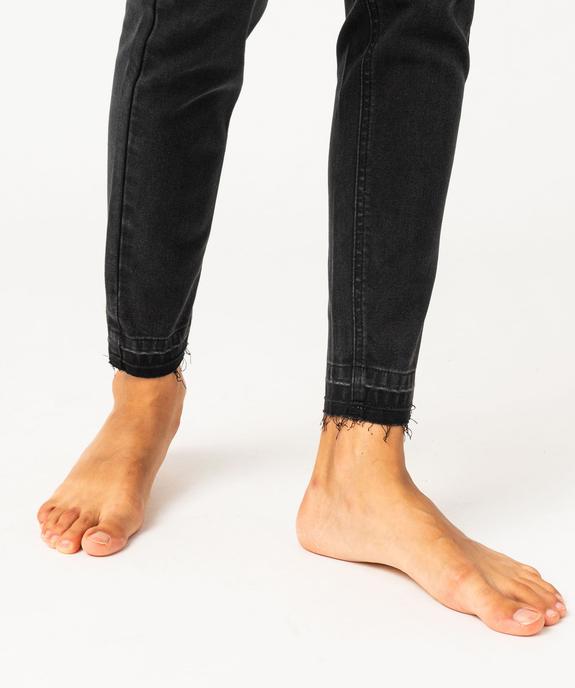 Jean skinny extensible taille normale à bord franc femme vue6 - GEMO 4G FEMME - GEMO