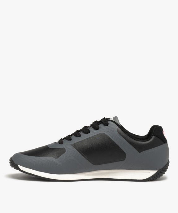 Baskets homme bicolores à lacets – Ducati New Split vue3 - DUCATI - GEMO