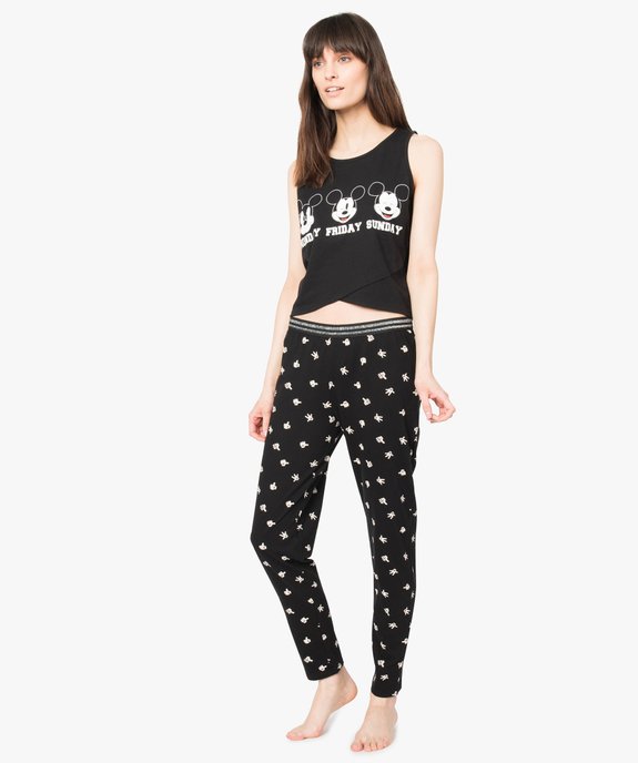 Pyjama 2 pièces motifs Mickey - Disney vue1 - MICKEY - GEMO