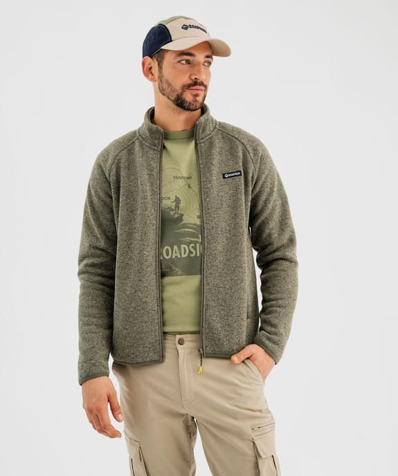 Gilet zippé intérieur polaire et col montant homme - Roadsign vue6 - ROADSIGN G4G - GEMO