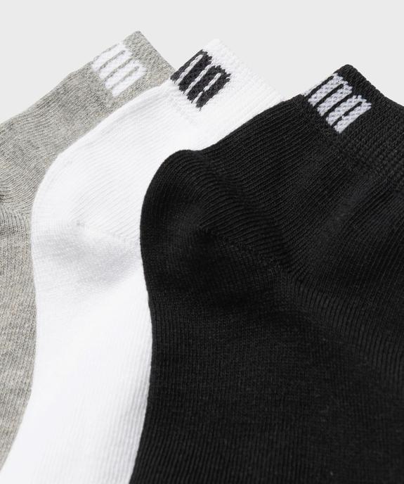 Chaussettes de sport tige basse garçon (lot de 3) - Puma vue2 - PUMA - GEMO