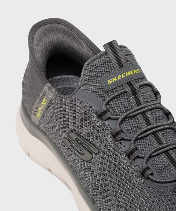 Baskets Slip-ins Summits en toile homme - Skechers vue6 - SKECHERS - GEMO