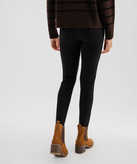 Legging en maille épaisse extensible à taille fantaisie femme - GEMO(FEMME PAP) Legging en maille épaisse extensible à taille fantaisie femme vue4 - GEMO(FEMME PAP) - GEMO