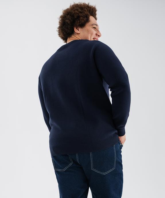 Pull en coton à col rond homme vue7 - GEMO (HOMME) - GEMO