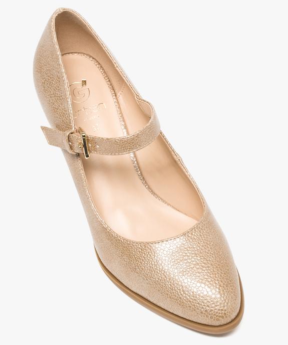 Babies vernies à talon et bout pointu vue5 - GEMO(URBAIN) - GEMO