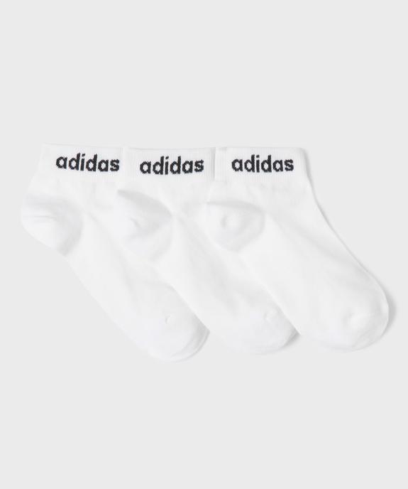 Chaussettes de sport tige courte homme (lot de 3) - Adidas vue1 - ADIDAS - GEMO