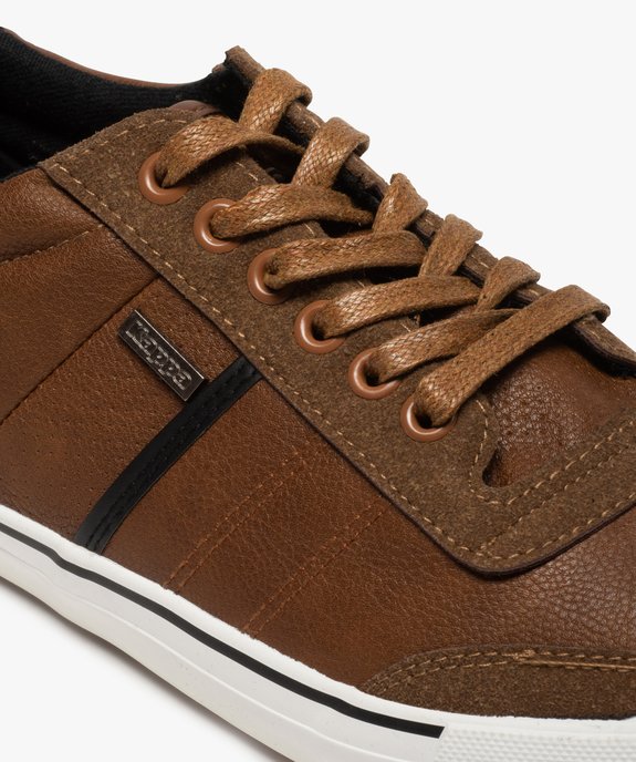 Baskets homme tige basse à lacets – Kappa vue6 - KAPPA - GEMO