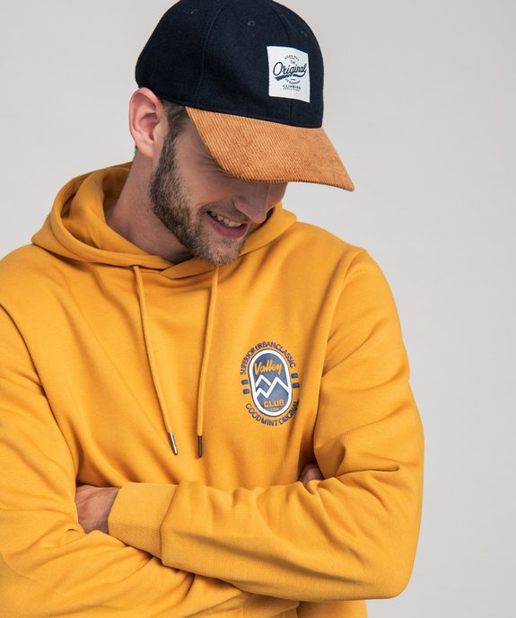 Casquette homme bicolore composée de laine vue6 - GEMO (ACCESS) - GEMO