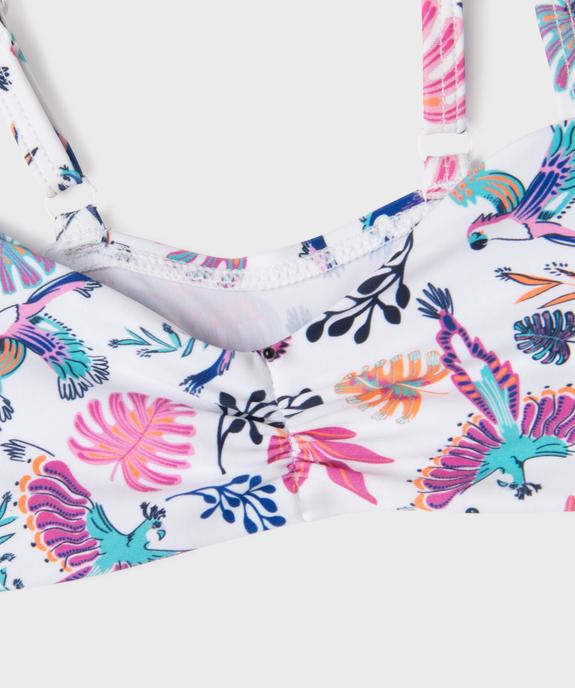 Maillot de bain 2 pièces à motifs exotiques bébé fille vue2 - GEMO (ENFANT) - GEMO