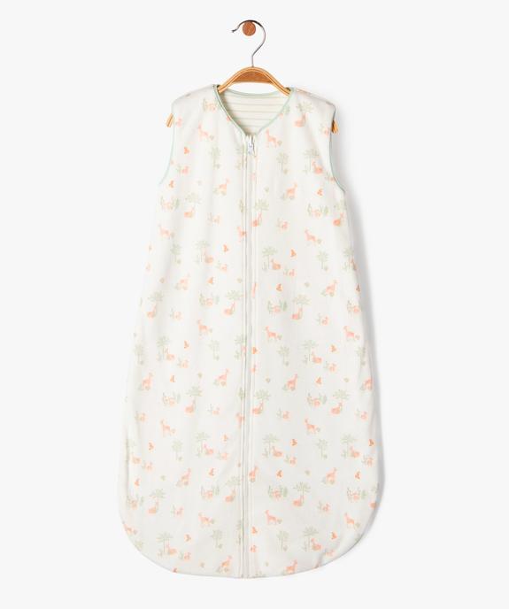 Gigoteuse été réversible bébé fille vue1 - GEMO 4G BEBE - GEMO