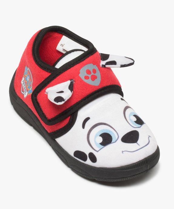 Chaussons garçon avec fermeture scratch – Pat Patrouille vue5 - PAT PATROUILLE - GEMO