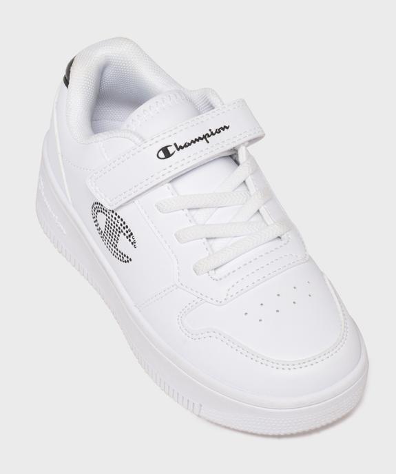Baskets basses à strass et scratch fille - Champion vue5 - CHAMPION USA - GEMO