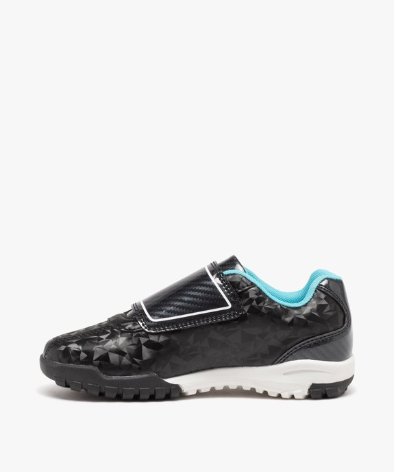 Baskets bicolores à crampons fermeture scratch garçon vue3 - ATHLETIC GEMO FOR GOOD - GEMO
