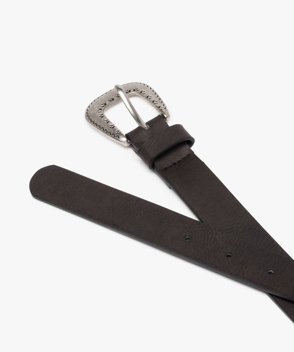 Ceinture fille à boucle argenté style boho vue2 - GEMO (ENFANT) - GEMO