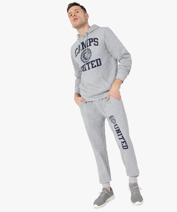 Sweat homme à capuche avec motif XXL – Camps United vue5 - CAMPS UNITED - GEMO