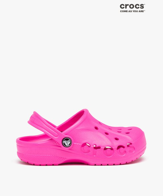 Sabots souples fille unis avec perforations Baya - Crocs vue1 - CROCS - GEMO