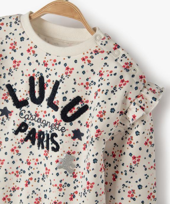 Ensemble bébé fille 2 pièces – Lulu Castagnette - LULUCASTAGNETTE Ensemble bébé fille 2 pièces – Lulu Castagnette vue3 - LULUCASTAGNETTE - GEMO