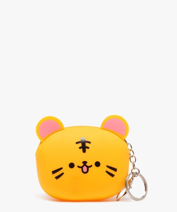 Porte-monnaie avec porte-clés forme tigre enfant vue1 - GEMO (ACCESS) - GEMO
