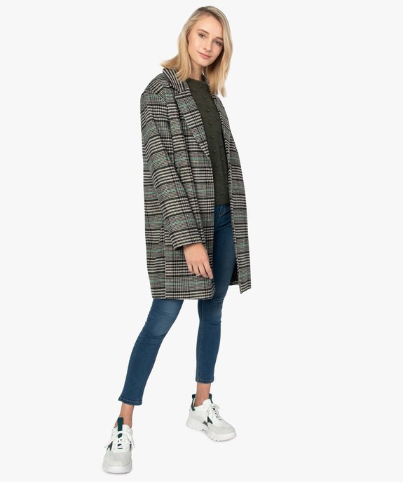 Pull femme avec détails en relief et finitions pailletées vue5 - GEMO(FEMME PAP) - GEMO