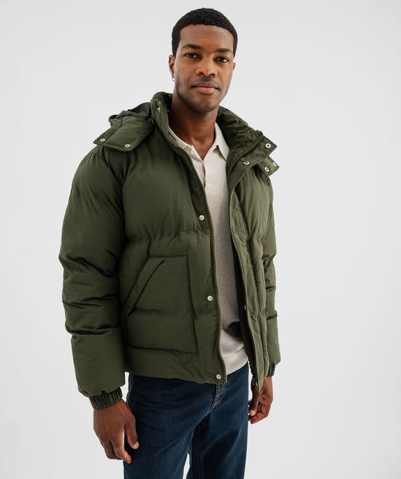 Doudoune à col montant et capuche amovible homme - GEMO (HOMME) Doudoune à col montant et capuche amovible homme vue2 - GEMO (HOMME) - GEMO