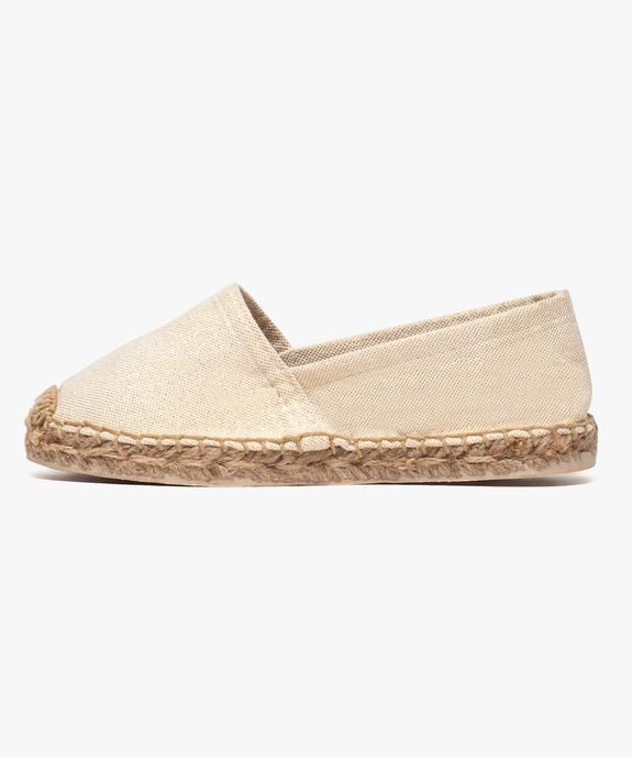 Espadrilles pailletées vue3 - GEMO (PLAGE) - GEMO