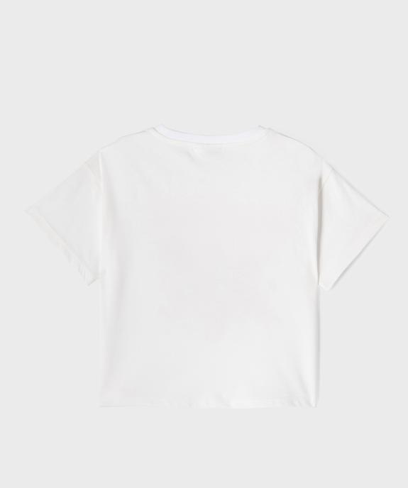 Tee-shirt manches courtes avec motif sur l’avant fille - K-pop Demon Hunters vue3 - KPOP DEMON HUNTERS - GEMO