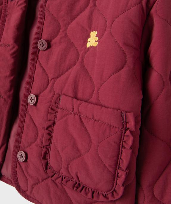 Veste matelassée bébé fille - LuluCastagnette vue3 - LULUCASTAGNETTE - GEMO