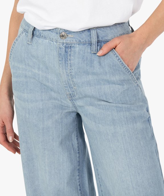 Jean femme coupe Flare vue2 - GEMO(FEMME PAP) - GEMO