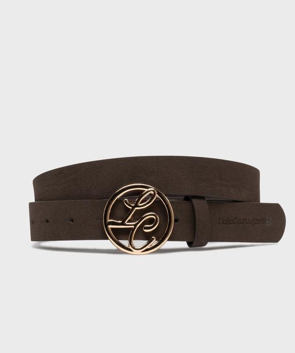 Ceinture à boucle métallique fantaisie femme - LuluCastagnette vue1 - LULU CASTAGNETT - GEMO