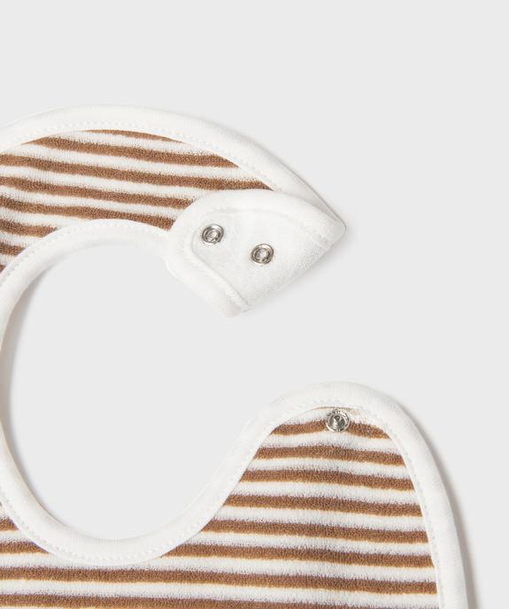 Bavoirs en éponge grand format bébé (lot de 3) vue3 - GEMO 4G BEBE - GEMO