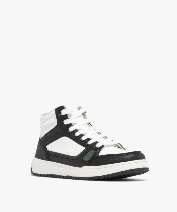 Baskets homme mid-cut à lacets style casual vue3 - 5 MILES - GEMO