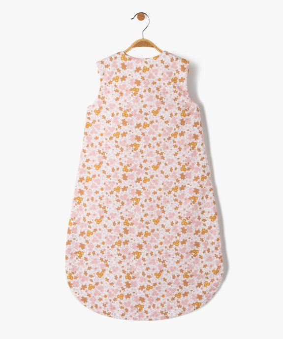 Gigoteuse légère en toile de coton fleurie - LuluCastagnette vue4 - LULUCASTAGNETTE - GEMO
