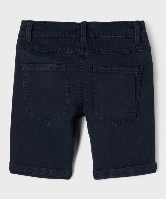 Bermuda regular taille ajustable garçon vue3 - GEMO (ENFANT) - GEMO