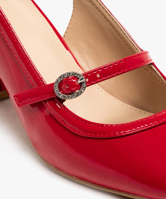 Escarpins sling-back avec boucles à strass femme vue6 - FOLLOW ME - GEMO
