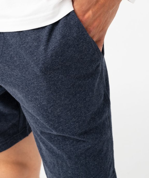 Short de pyjama en jersey à taille élastique homme vue4 - GEMO(HOMWR HOM) - GEMO