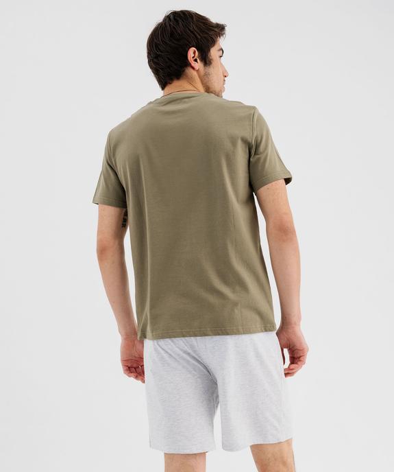 Pyjashort bicolore homme - The  Simpsons vue3 - SIMPSONS - GEMO