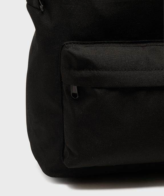 Sac à dos uni en toile garçon vue3 - GEMO (ACCESS) - GEMO