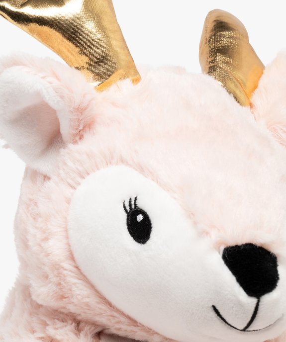 Peluche bouillotte renne à chauffer au micro-ondes vue3 - GEMO (ACCESS) - GEMO