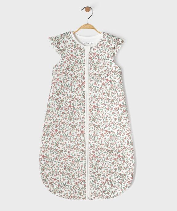 Gigoteuse hiver à motifs fleuris bébé fille TOG 3 vue1 - GEMO(BB COUCHE) - GEMO