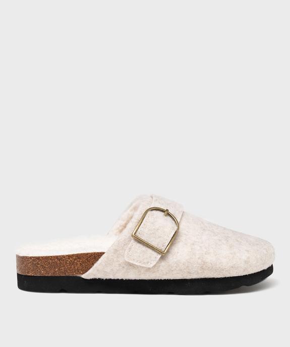 Chaussons sabots doublés sherpa femme - Roadsign vue1 - ROADSIGN - GEMO