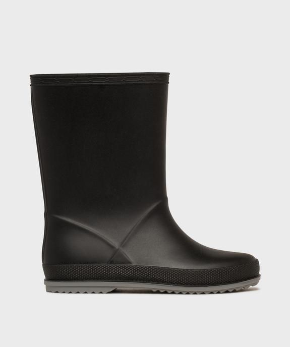 Bottes de pluie à semelle crantée contrastée garçon vue1 - 5 MILES - GEMO